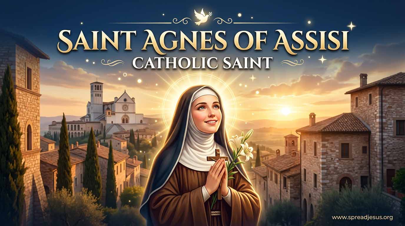 Saint Agnes of Assisi  Catholic Saint