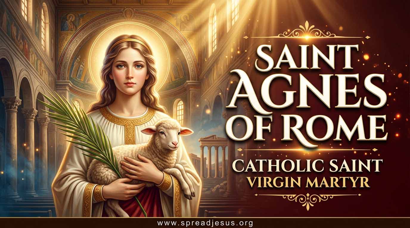 Saint Agnes of Rome  Catholic Saint