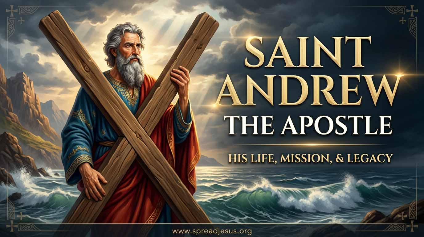 Saint Andrew the Apostle  Catholic Saint