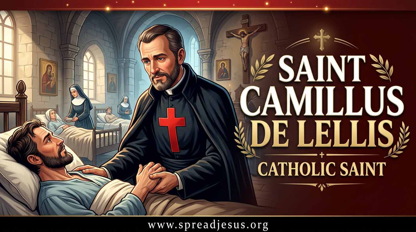Saint Camillus de Lellis  Catholic Saint