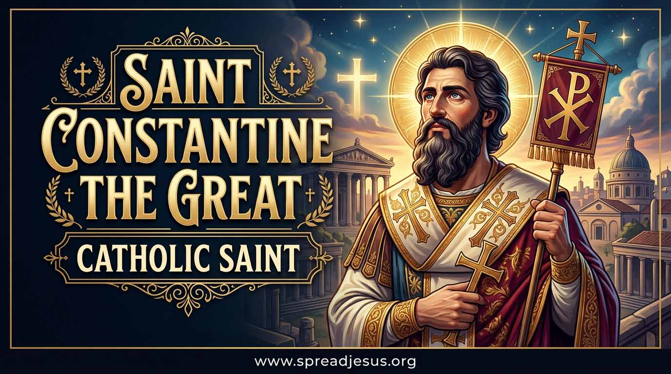 Saint Constantine the Great  Catholic Saint