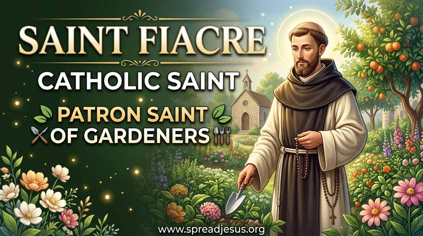 Saint Fiacre  Catholic Saint