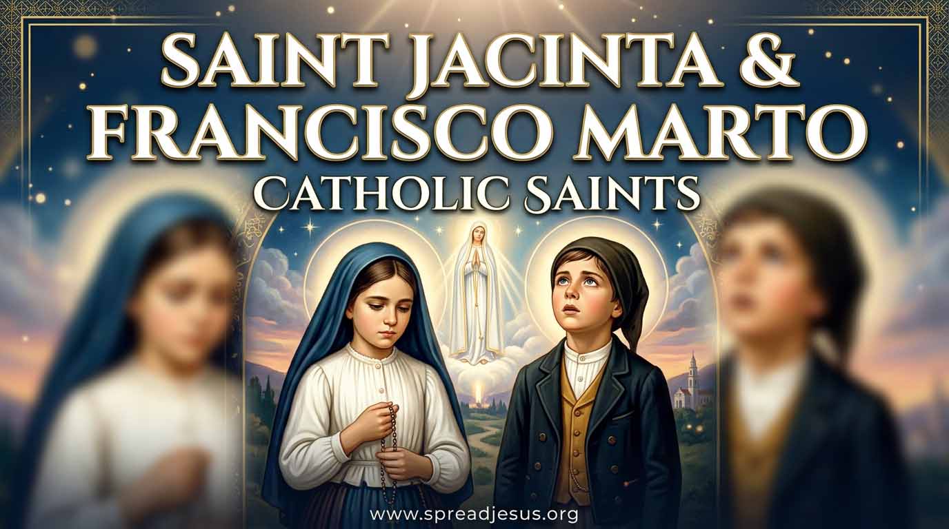 Saint Jacinta and Francisco Marto  Catholic Saint