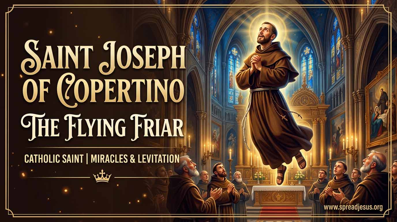 Saint Joseph of Copertino  Catholic Saint