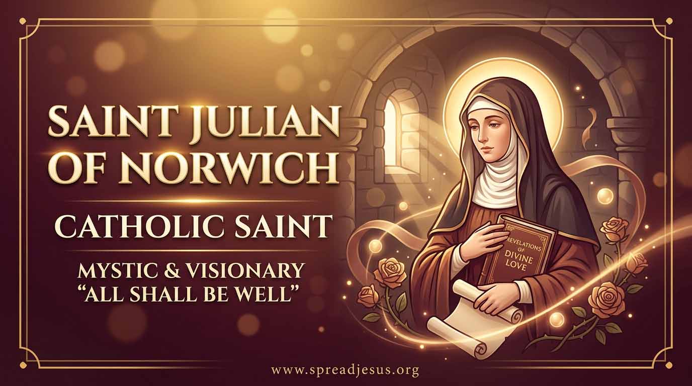 Saint Julian of Norwich  Catholic Saint