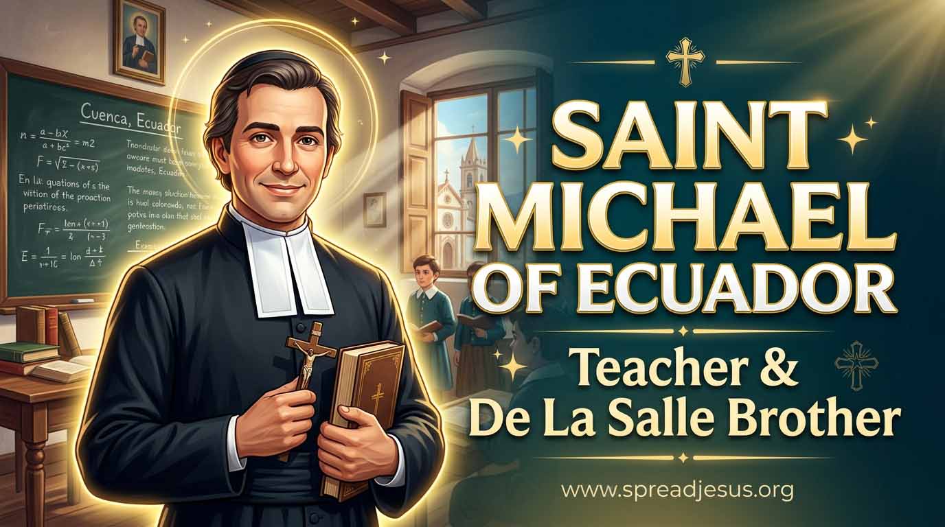 Saint Michael of Ecuador  Catholic Saint