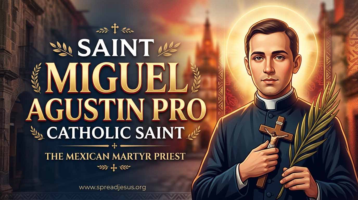 Saint Miguel Agustin Pro  Catholic Saint