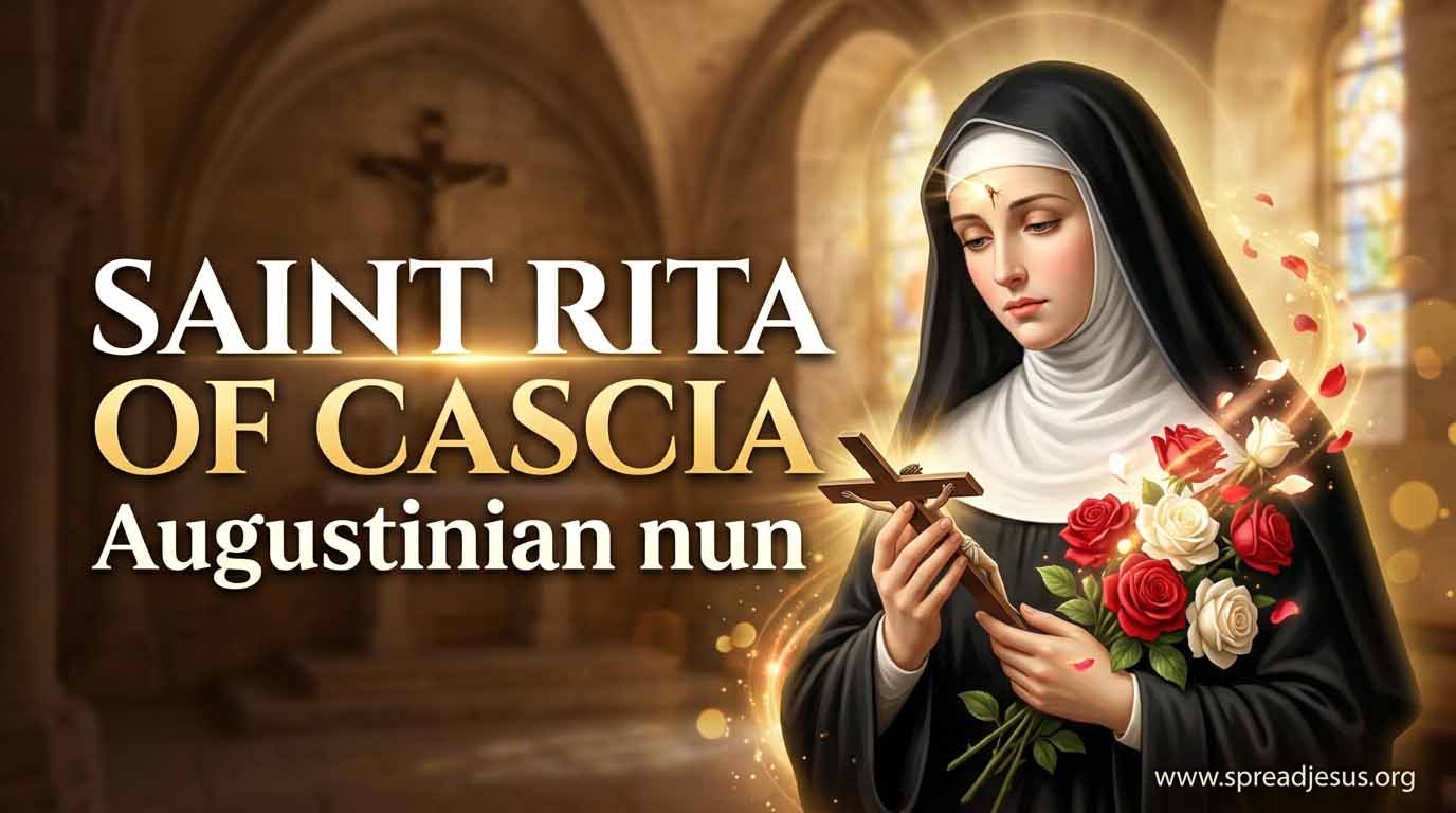 Saint Rita of Cascia-Augustinian nun
