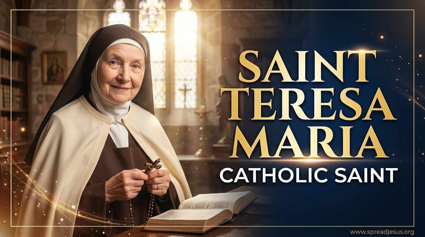 Saint Teresa Maria  Catholic Saint