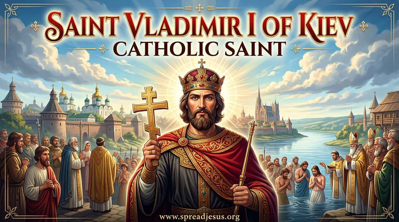 Saint Vladimir I of Kiev Catholic Saint