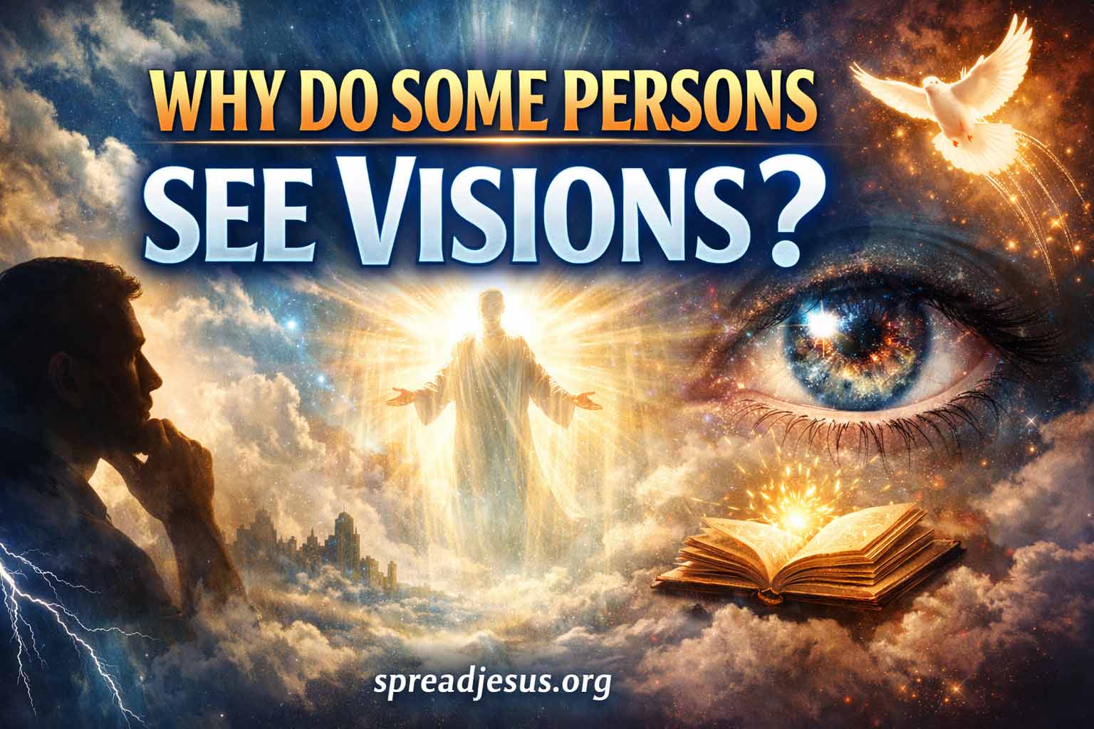 WHY DO SOME PERSONS SEE VISIONS?