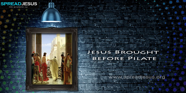 Jesus Brought before Pilate