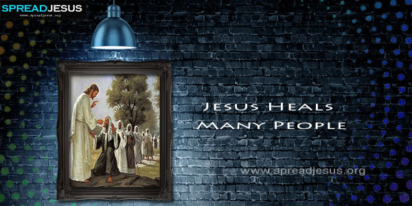 Jesus Heals Many People