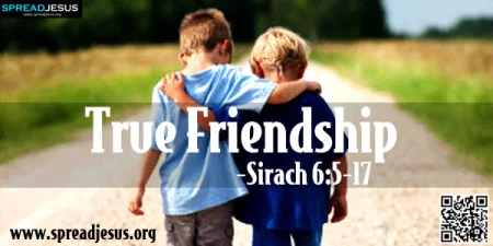 Bible Verses on True Friendship from Sirach