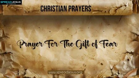 Prayer For The Gift of Fear - Embrace Wisdom and Protection