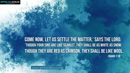 Top 10 Forgiveness Bible Quotes HD Wallpapers-Inspirational Christian Wallpapers-Isaiah 1:18