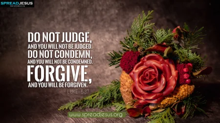 Top 10 Forgiveness Bible Quotes HD Wallpapers-Inspirational Christian Wallpapers-Luke 6:37