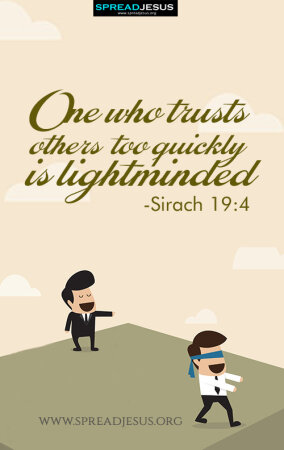 Bible Quotes Mobile Wallpapers-Sirach 19:4