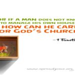 1 Timothy 3:5 - Bible Quotes HD Wallpaper