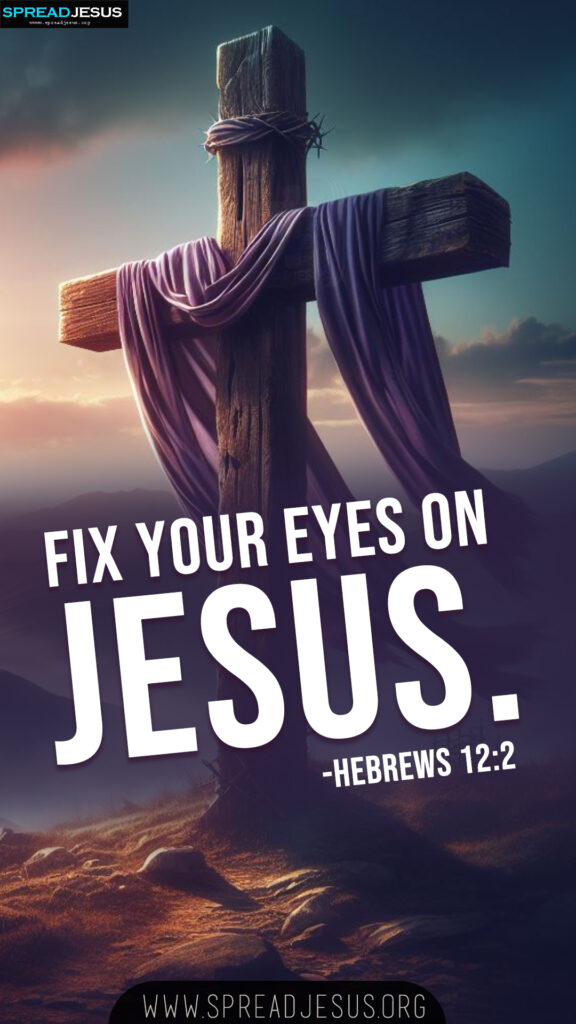 📖 Bible Quotes WhatsApp Status Hebrews 12:2 Download
