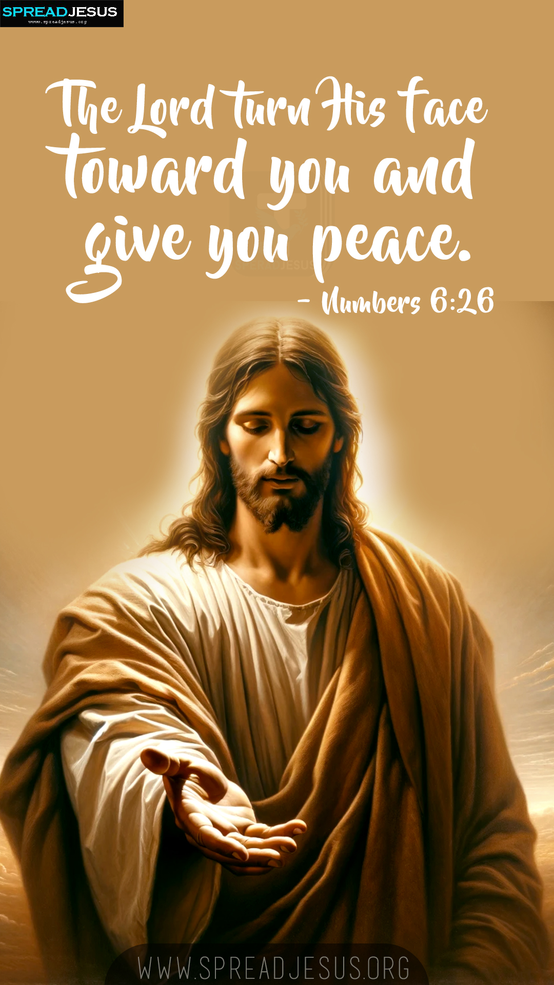 ✝Bible Verses Numbers 6:26 WhatsApp Status 