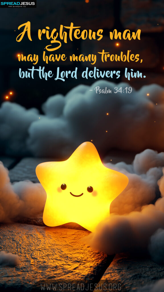 Bible Quotes WhatsApp Status Psalm 34:19 Download