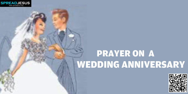 Prayer On A Wedding Anniversary