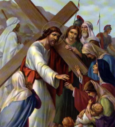 Station of the Cross | Way of the Cross Meditations & Reflections 9 Station of the Cross | Way of the Cross Meditations
Station 8: The Women of Jerusalem Mourn for Our Lord.