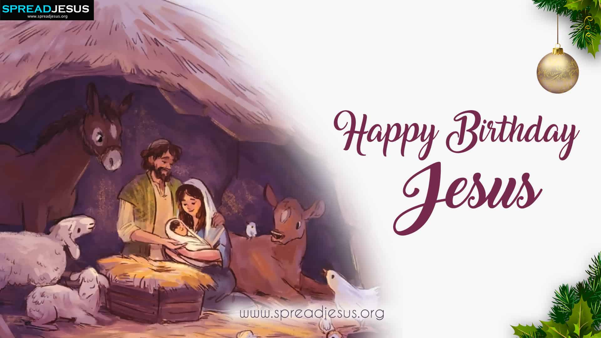 Happy Birthday Jesus-3 HD wallpapers Free Download