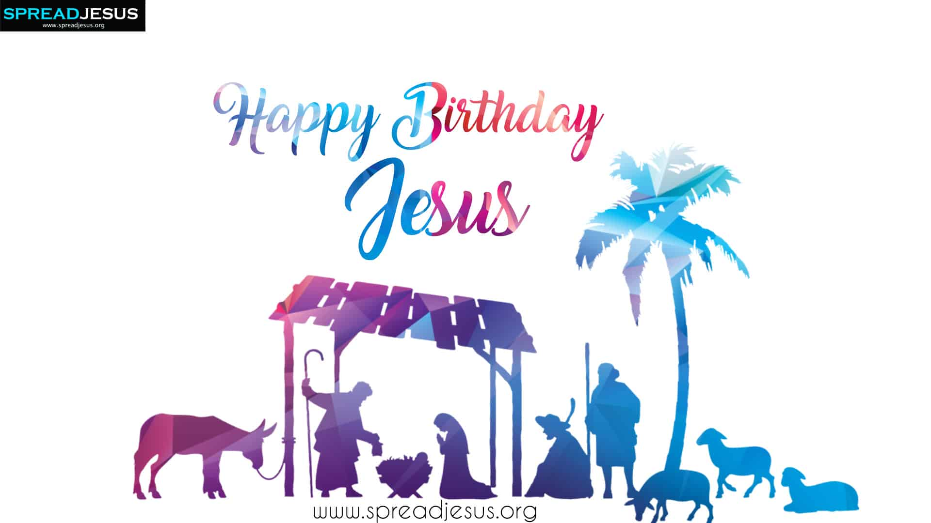 Happy Birthday Jesus-6 HD wallpapers Free Download